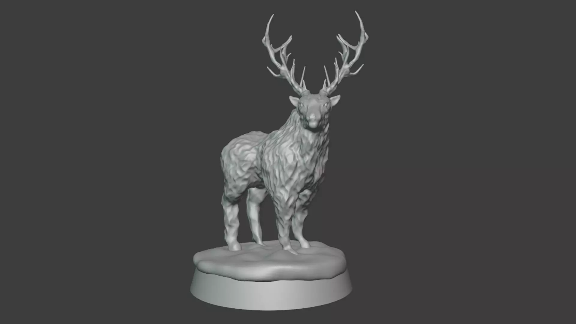 Red Stag Miniature Free 3D print model