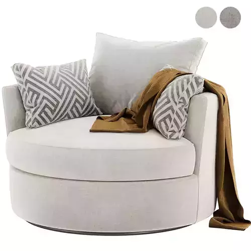 Dahlonega Swivel Barrel Chair