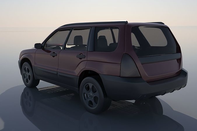 Subaru Forester 2003 3D print model 3