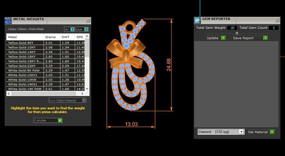 Women Earrings Pendants Sets 3dm STL OBJ FBX Renders Details 3D print model_7
