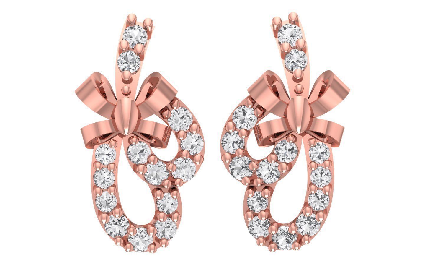 Women Earrings Pendants Sets 3dm STL OBJ FBX Renders Details 3D print model_2