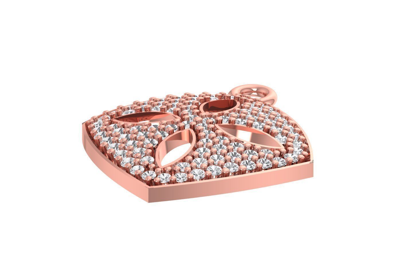 Women Earrings Pendants Sets 3dm STL OBJ FBX Renders Details 3D print model_1