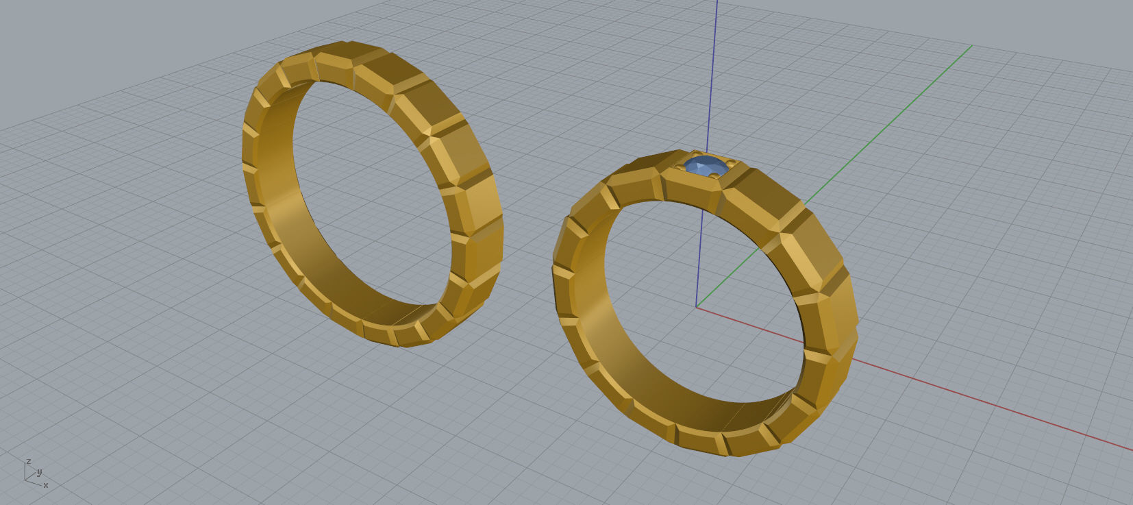 Cube rings 3d print mocel C02 Free 3D print model_12