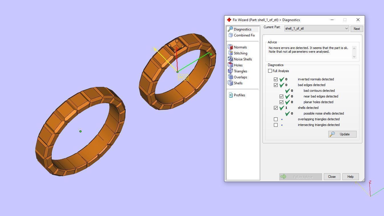 Cube rings 3d print mocel C02 Free 3D print model_6