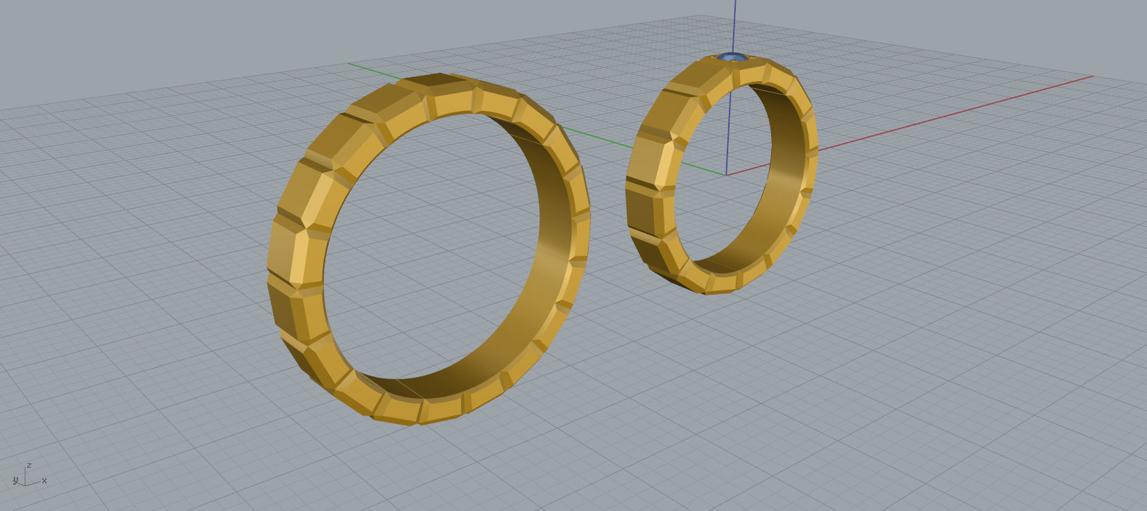 Cube rings 3d print mocel C02 Free 3D print model_13