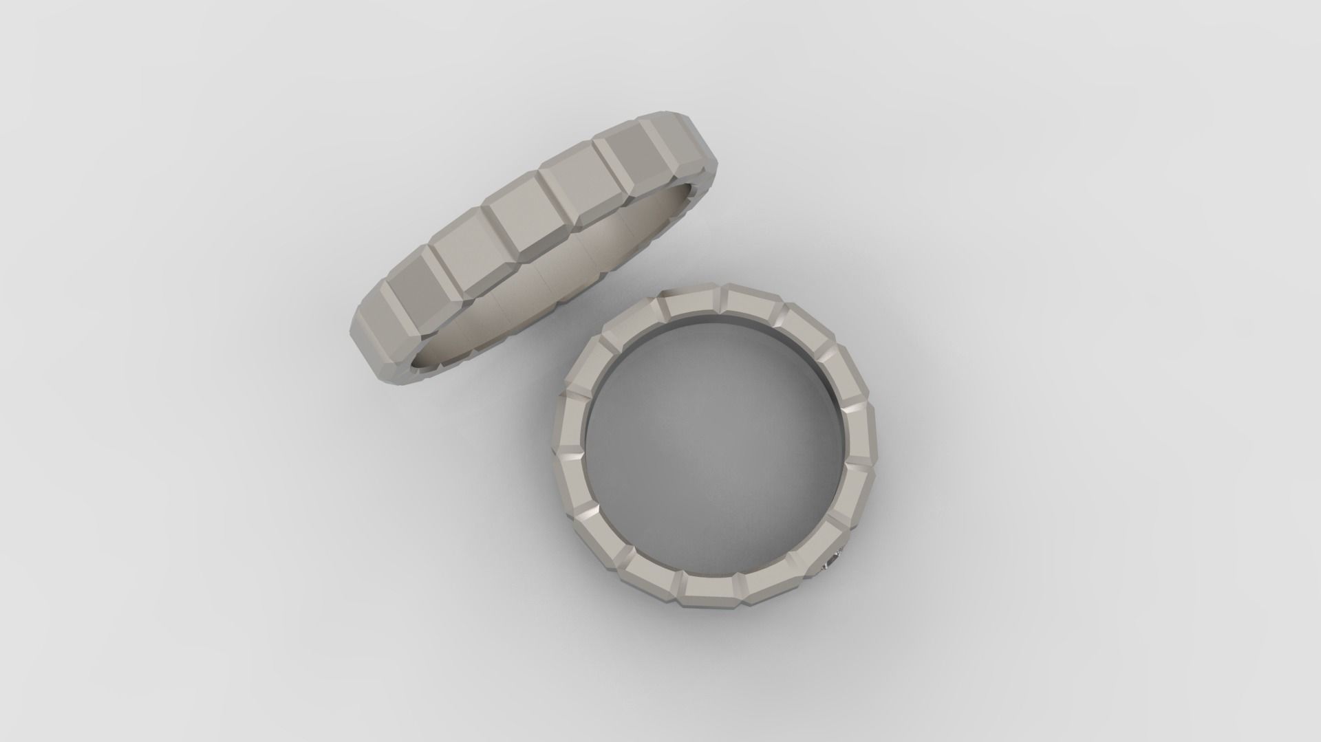 Cube rings 3d print mocel C02 Free 3D print model_5