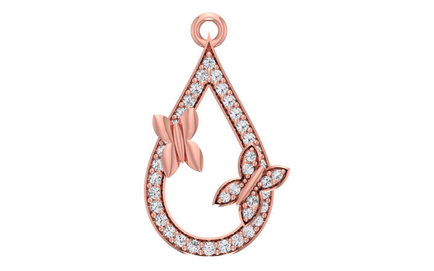 Women Earrings Pendants Sets 3dm STL OBJ FBX Renders Details 3D print model_1