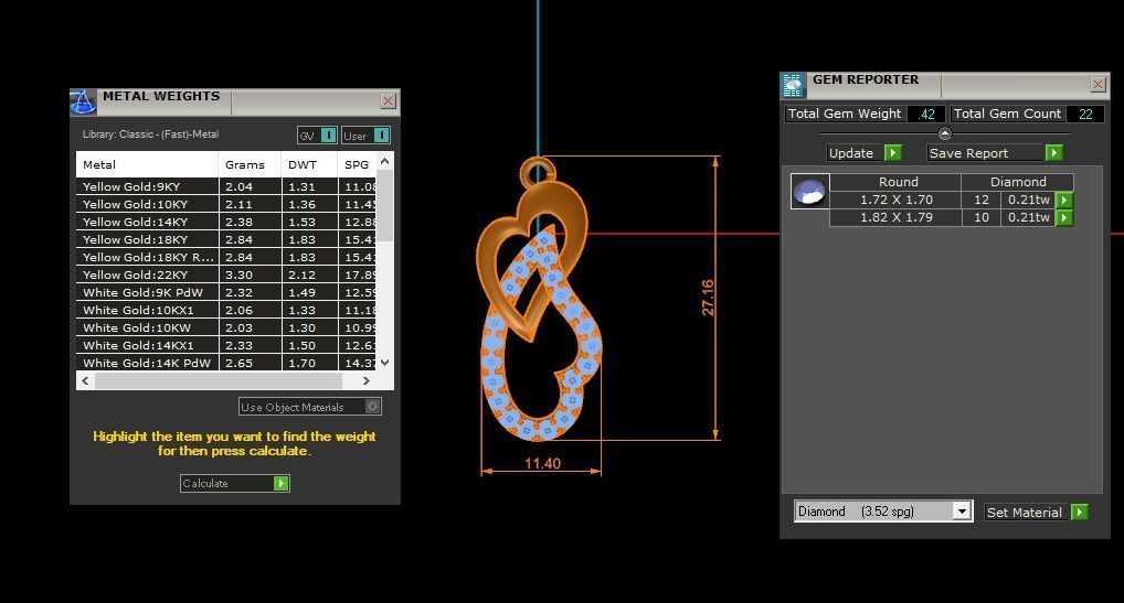 Women Earrings Pendants Sets 3dm STL OBJ FBX Renders Details 3D print model_7