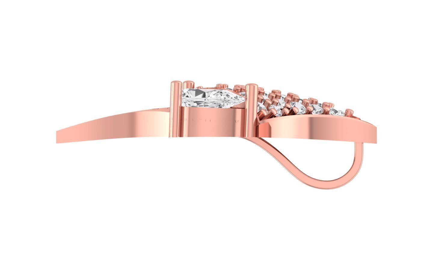 Women Earrings Pendants Sets 3dm STL OBJ FBX Renders Details 3D print model_6