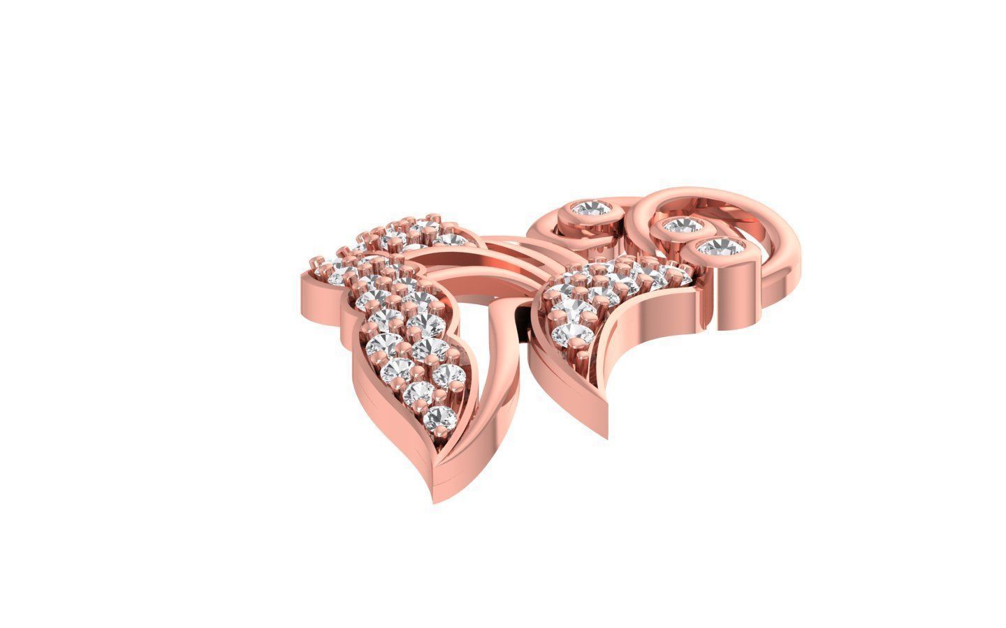 Women Earrings Pendants Sets 3dm STL OBJ FBX Renders Details 3D print model_1