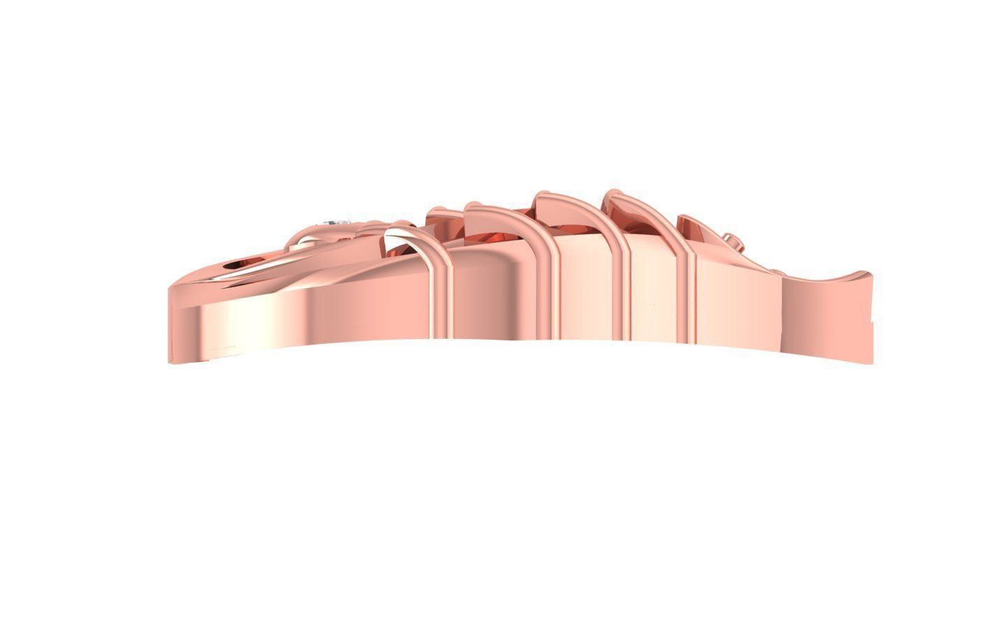 Women Earrings Pendants Sets 3dm STL OBJ FBX Renders Details 3D print model_5