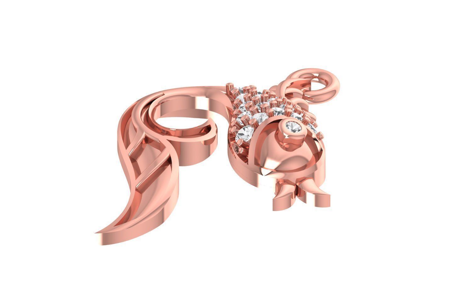 Women Earrings Pendants Sets 3dm STL OBJ FBX Renders Details 3D print model_2