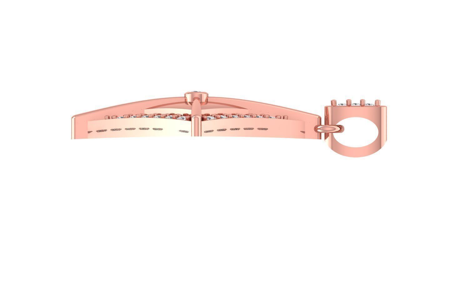 Women Earrings Pendants Sets 3dm STL OBJ FBX Renders Details 3D print model_4