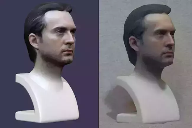 Printable Head Bust Free 3D print model