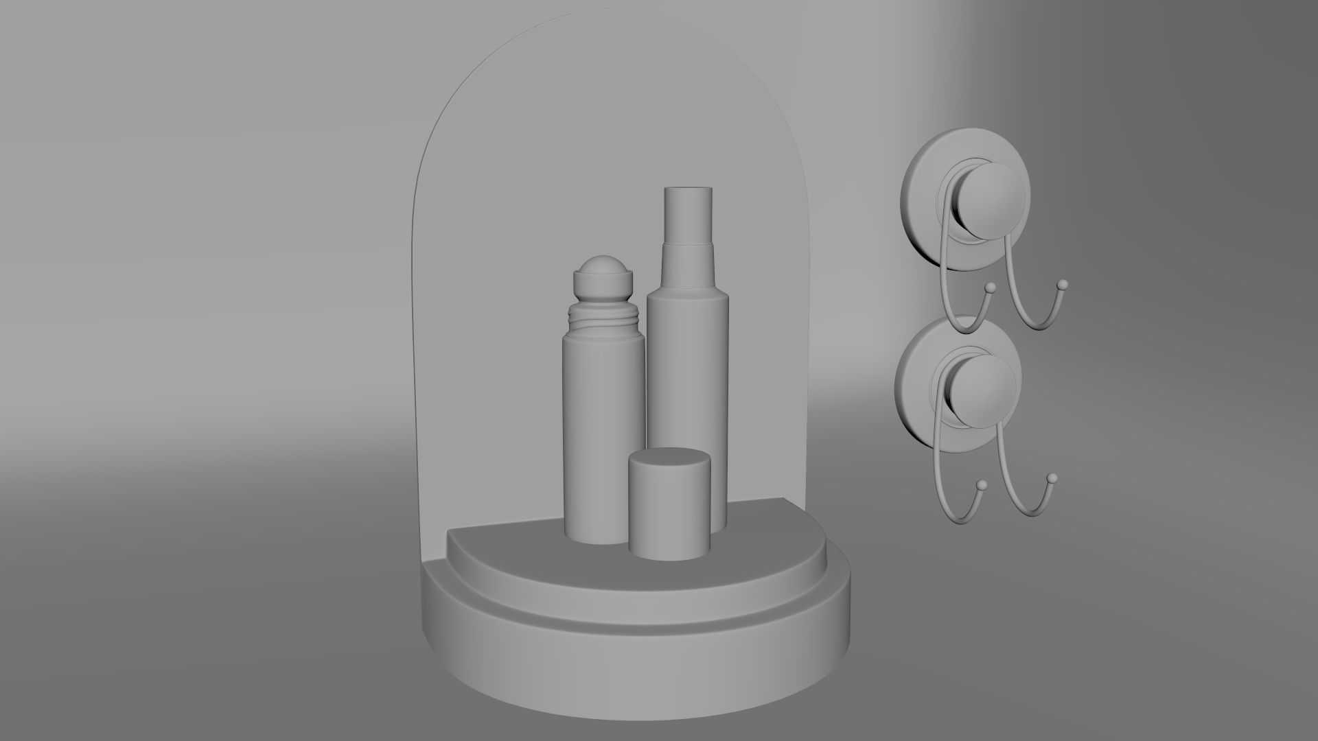 Pain Relief Roll-on And Spray 3D model 3D model_1