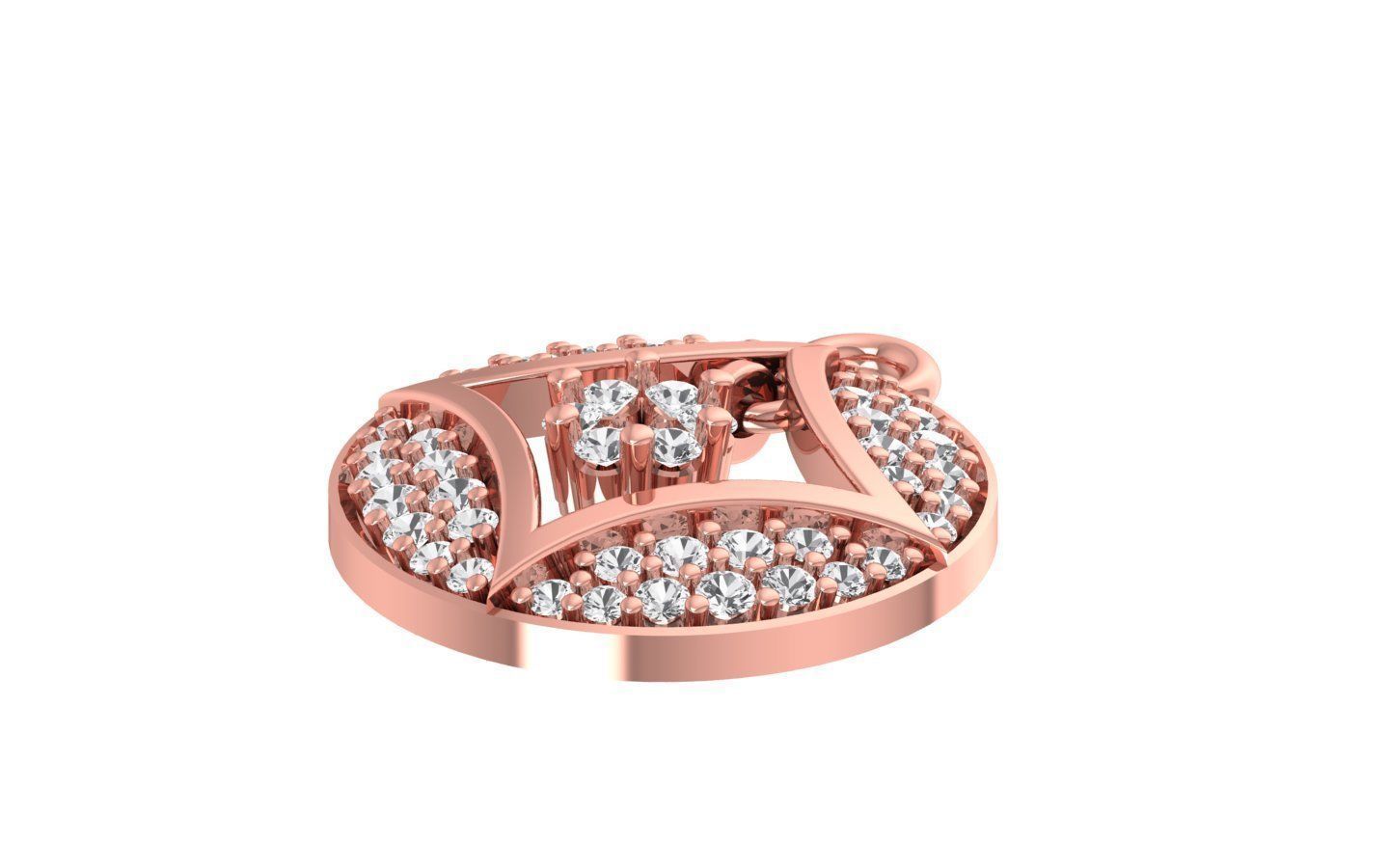 Women Earrings Pendants Sets 3dm STL OBJ FBX Renders Details 3D print model_6