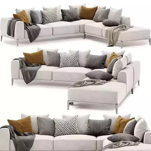 Romeo sectional sofa by flexform