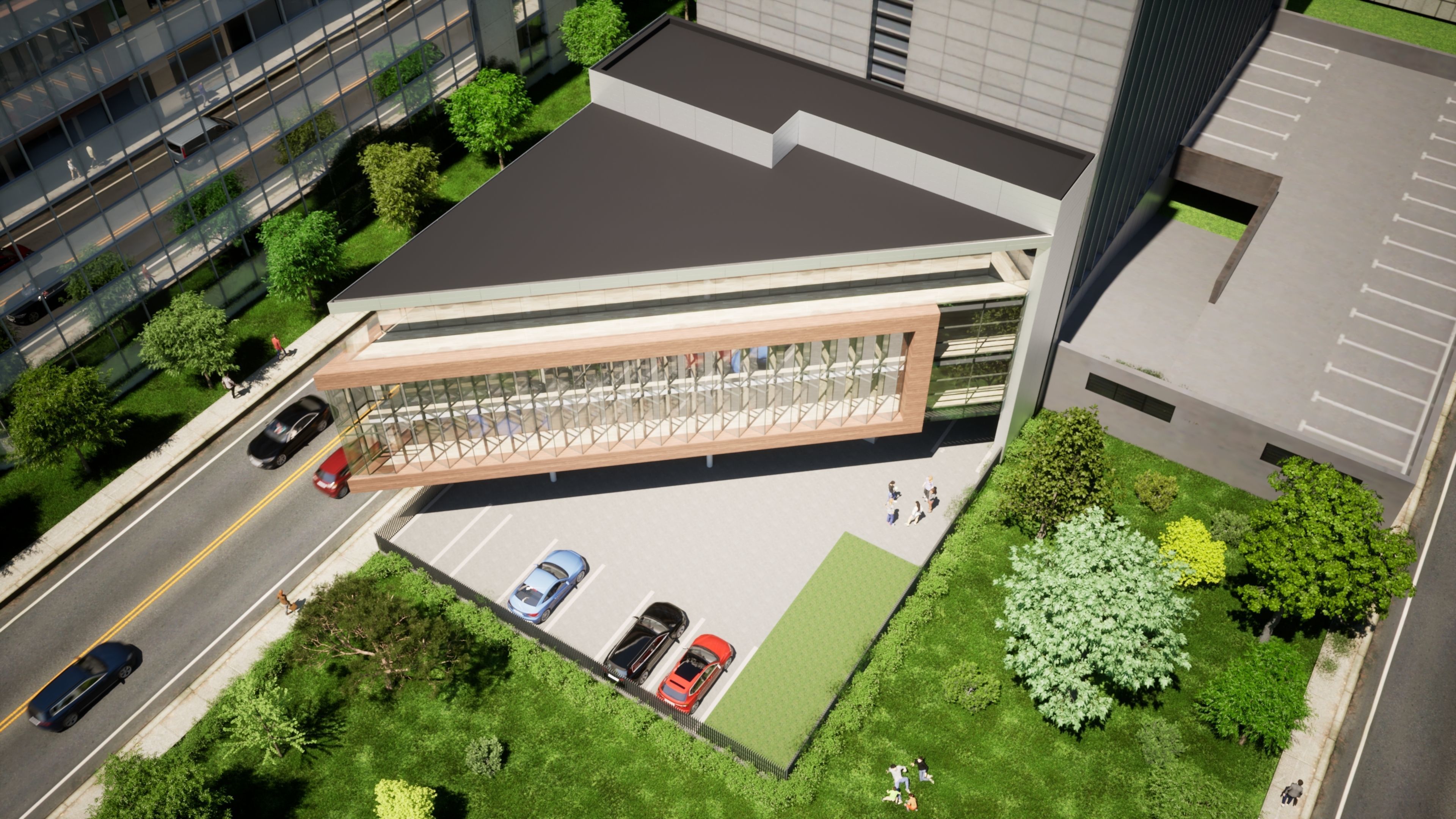 small office building  3D model_4