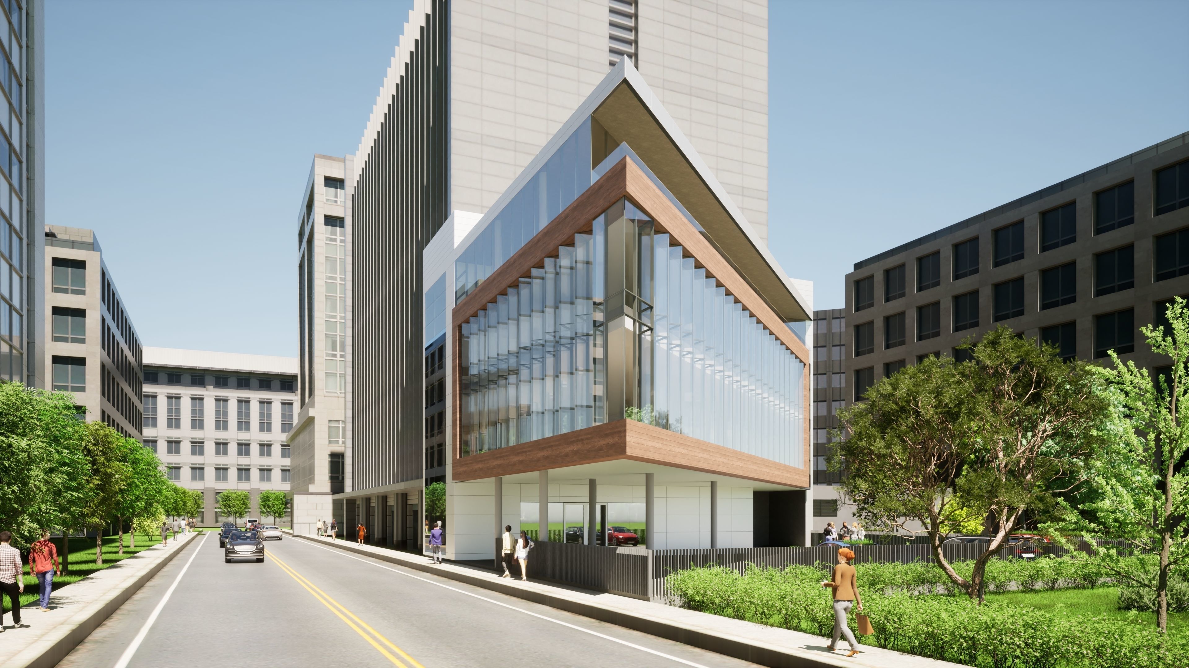 small office building  3D model_3