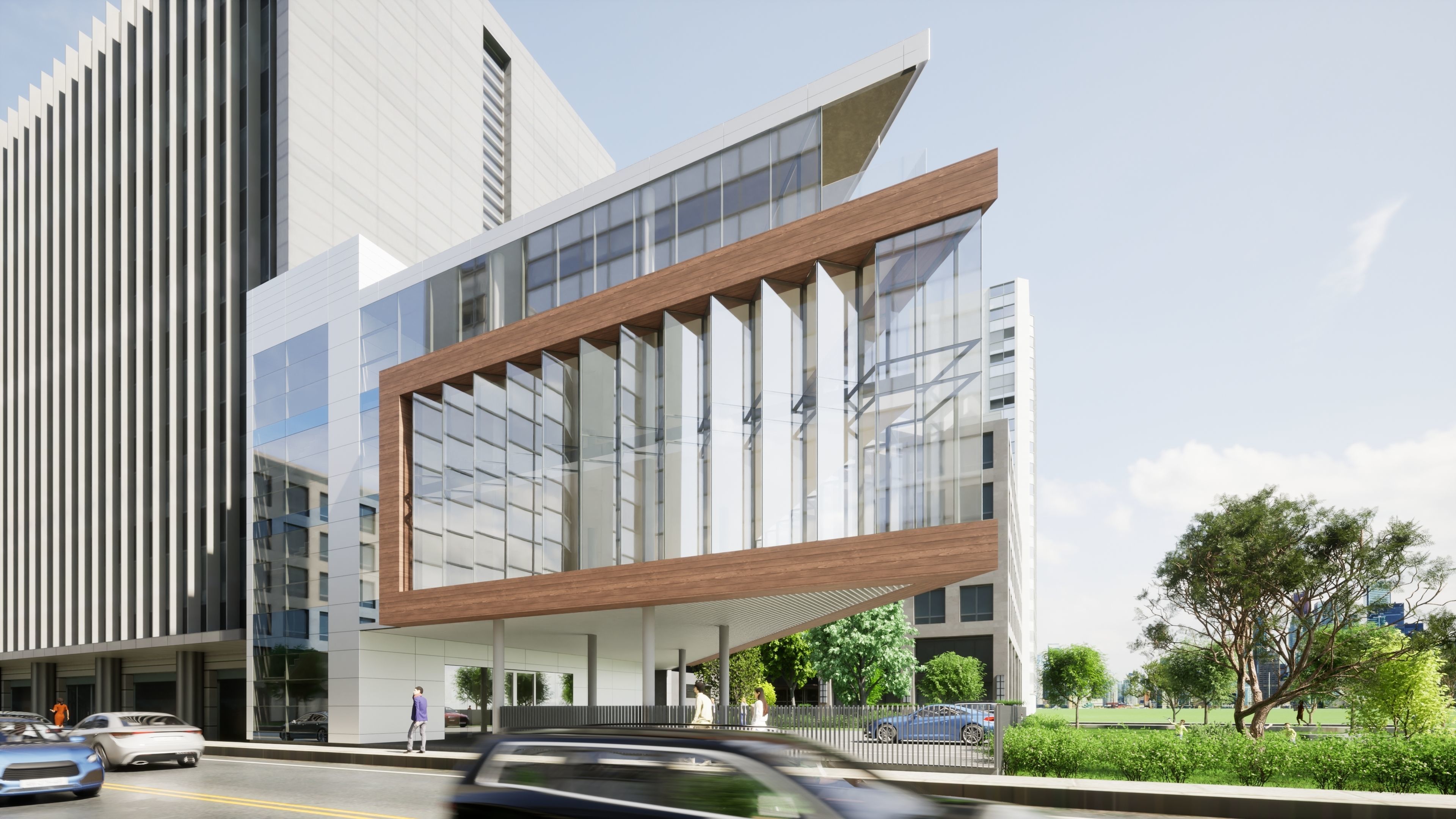 small office building  3D model_1