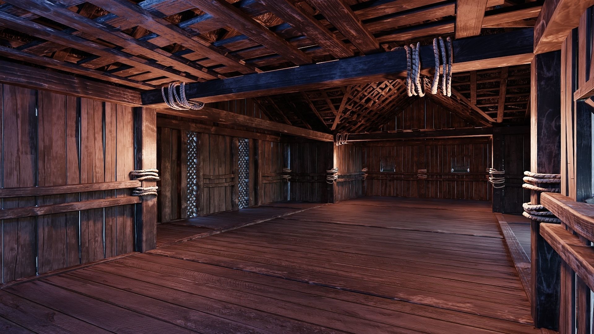Old Viking House 4K Textures GameReady 186 Low-poly 3D model_4