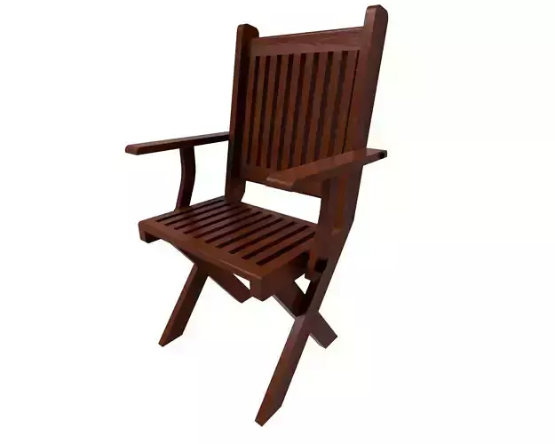 Wooden chair garden