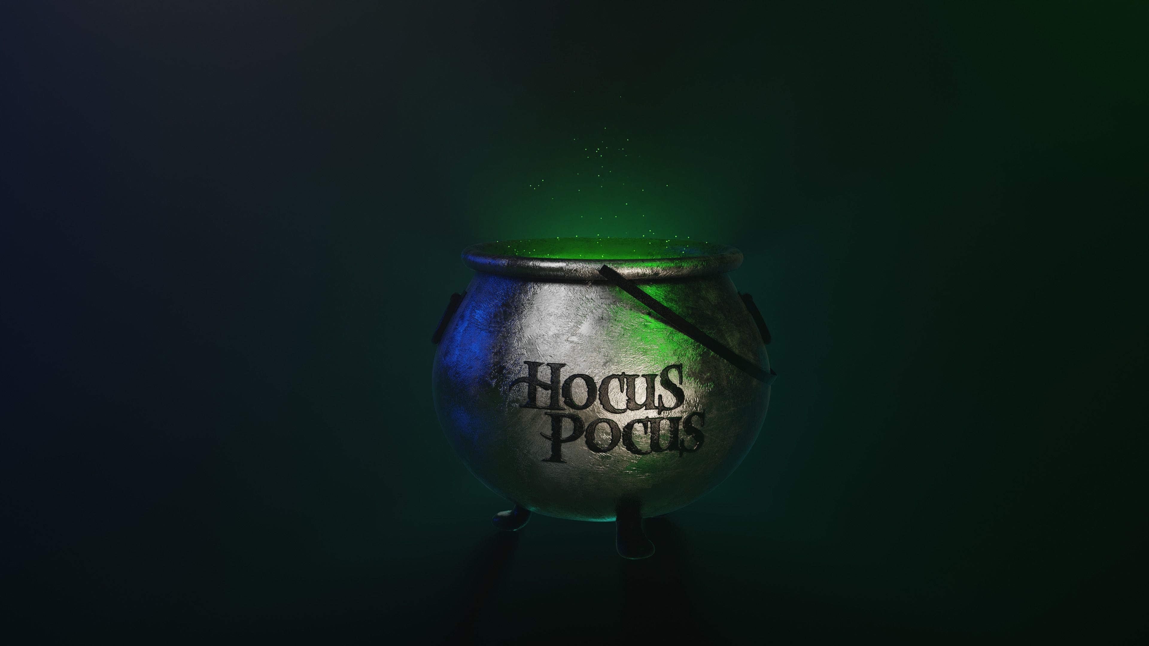 Cauldron pot pourri Low-poly 3D model_3