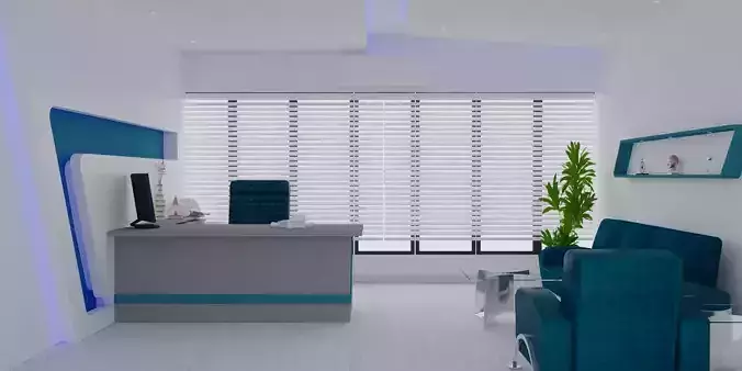 office interior design 3D model