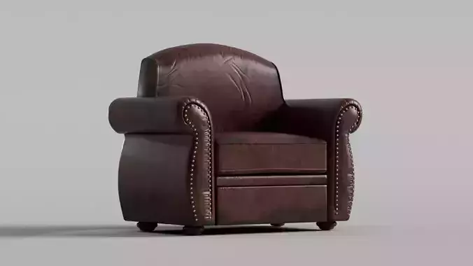 Traditional Leather Chair