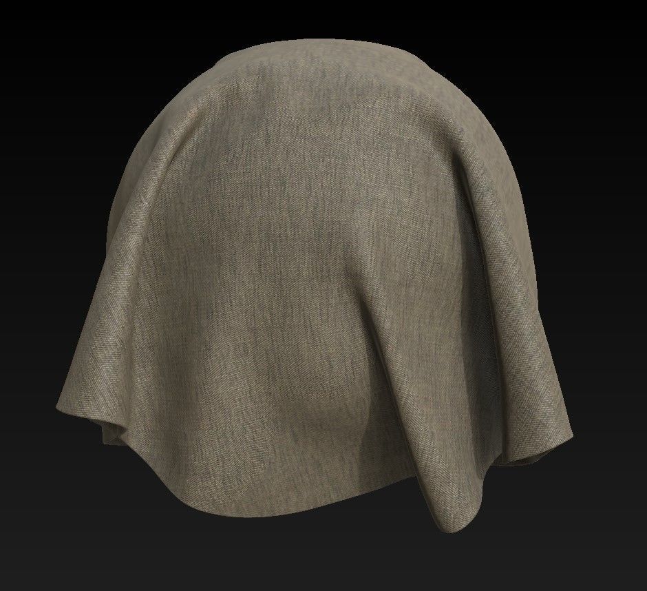 10 Fabric Texture Vol 12 Low-poly 3D model_5