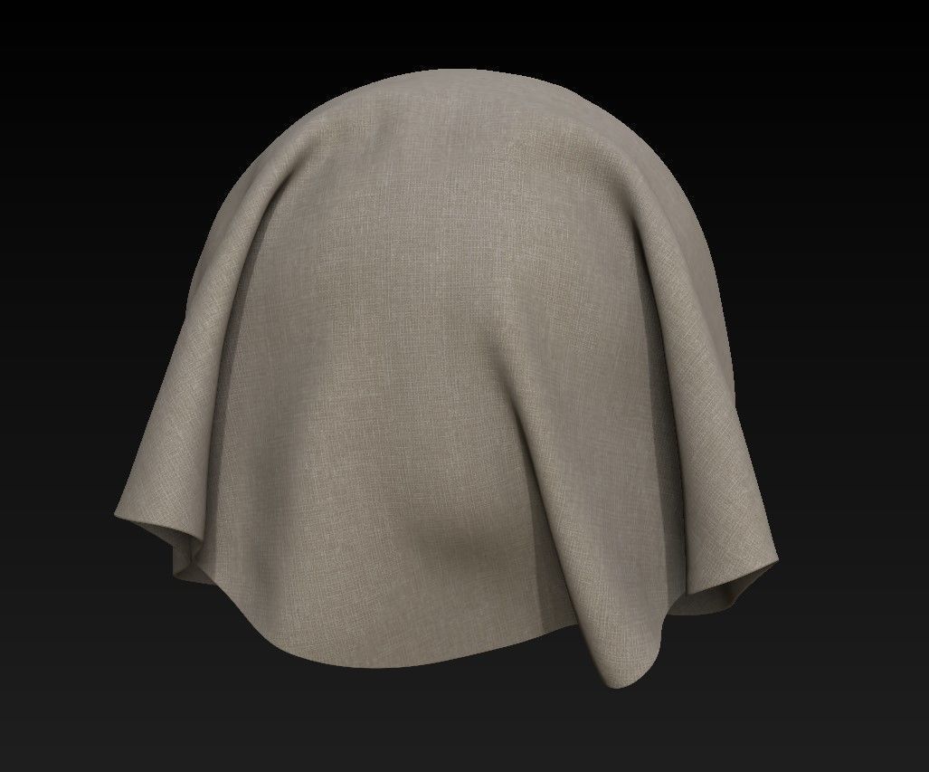 10 Fabric Texture Vol 12 Low-poly 3D model_1