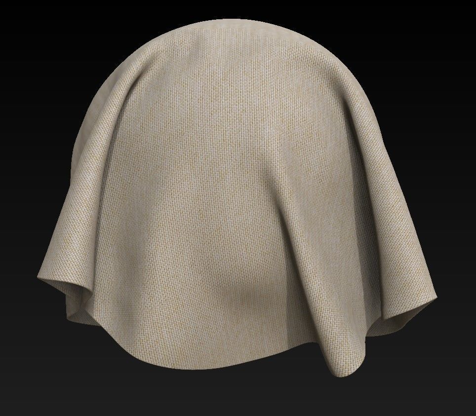 10 Fabric Texture Vol 12 Low-poly 3D model_9