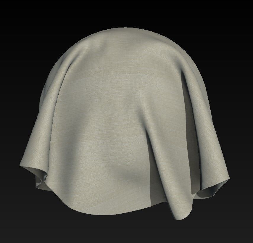 10 Fabric Texture Vol 12 Low-poly 3D model_8