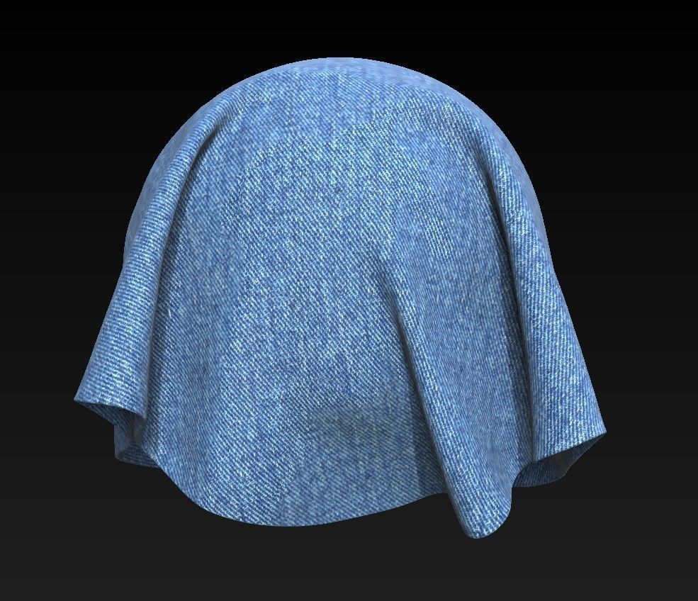 10 Fabric Texture Vol 12 Low-poly 3D model_7