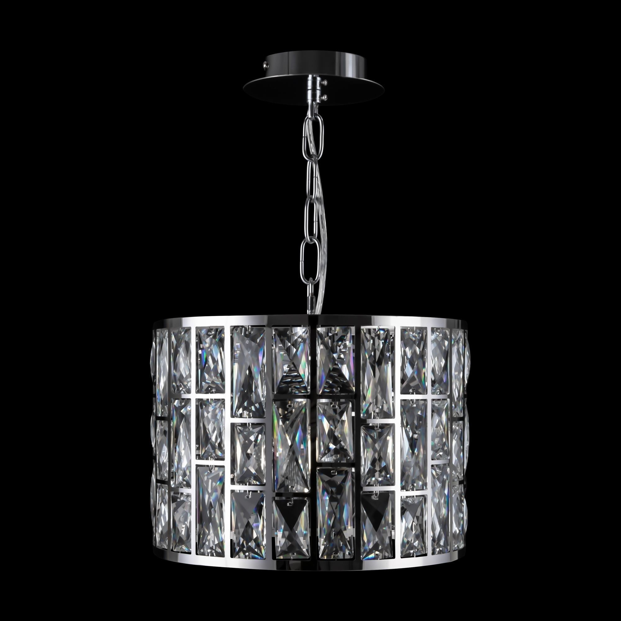 Chandelier Gelid MOD184-PL-01-CH Low-poly 3D model_3