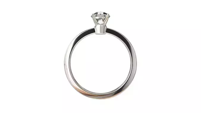 Solitaire Diamond Ring