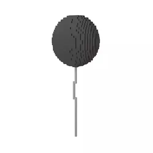 Voxel Balloons V1 010 Low-poly 3D model