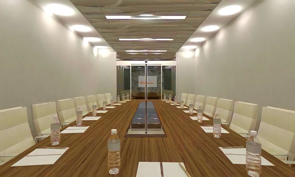 Meetings room 3D model_1