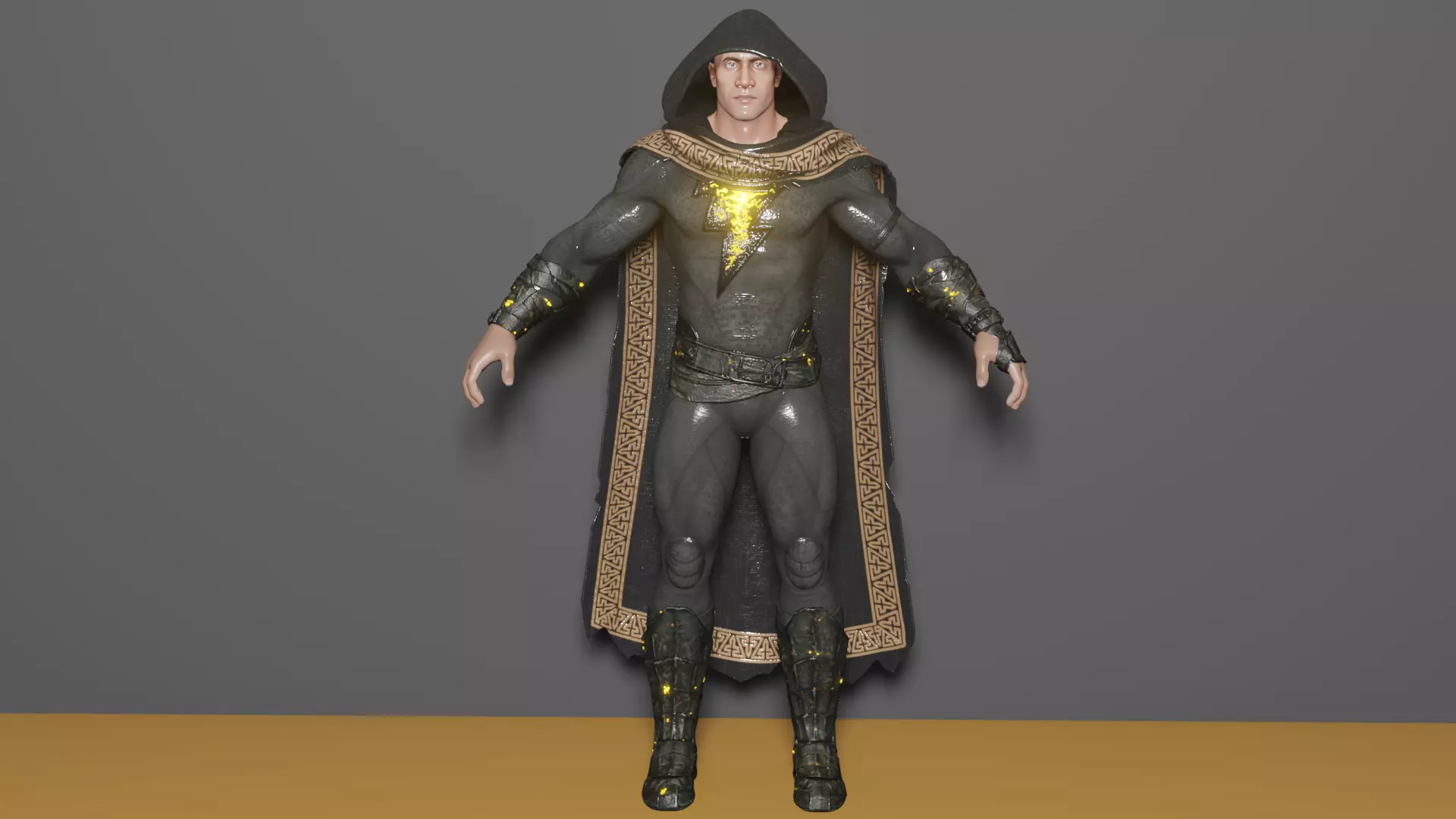 Black Adam 3D model_0