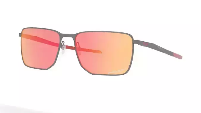 Eyeglass Oakley Ejector Prizm Ruby Lenses Matte Gunmetal Frame 3D model