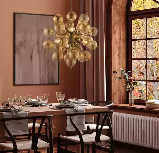 Pendant Lamp Bolla MOD133PL-06BS