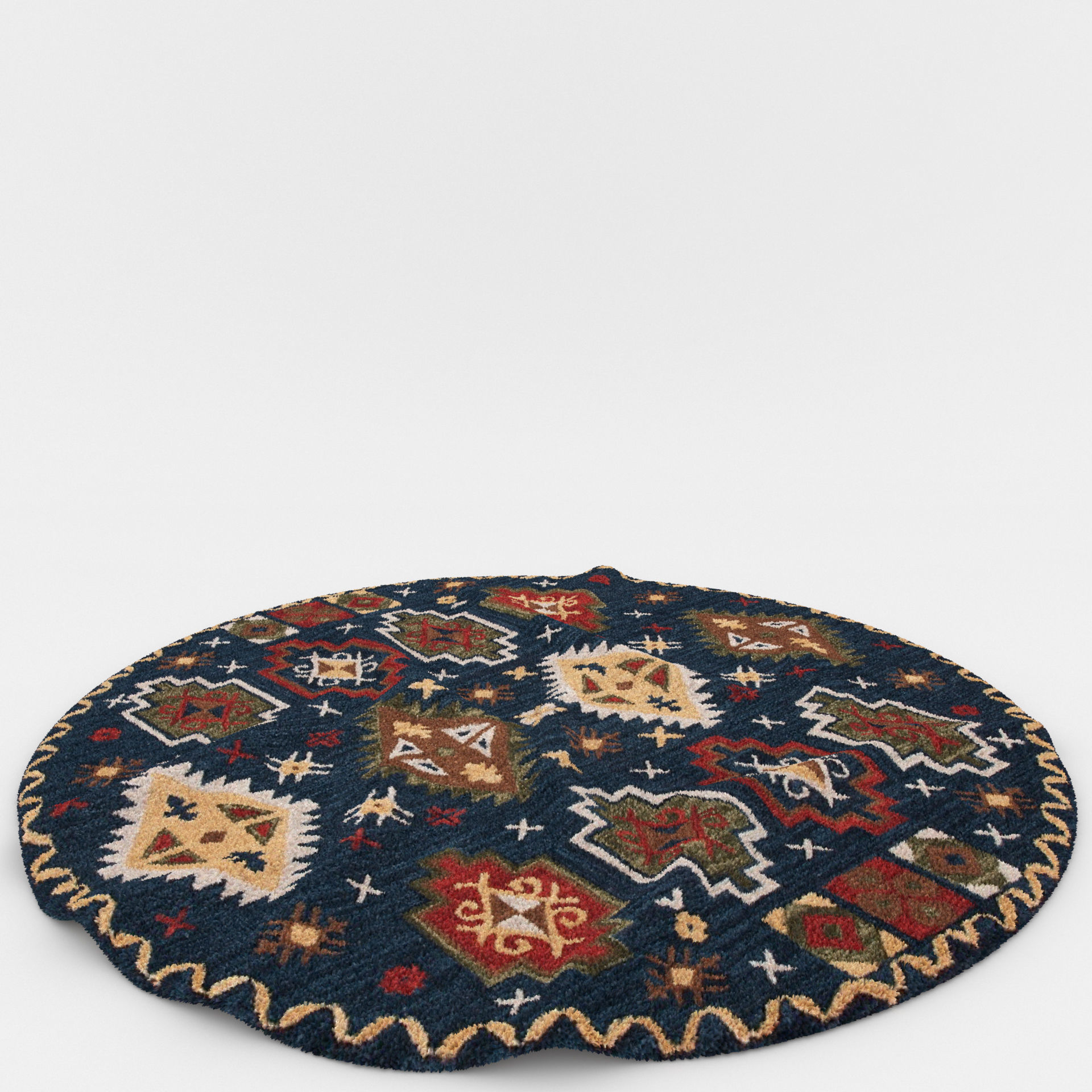 Rugs No 769 Low-poly 3D model_7