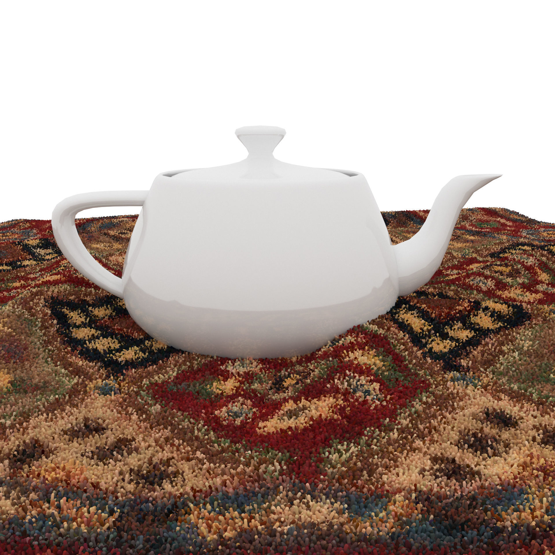 Rugs No 769 Low-poly 3D model_8