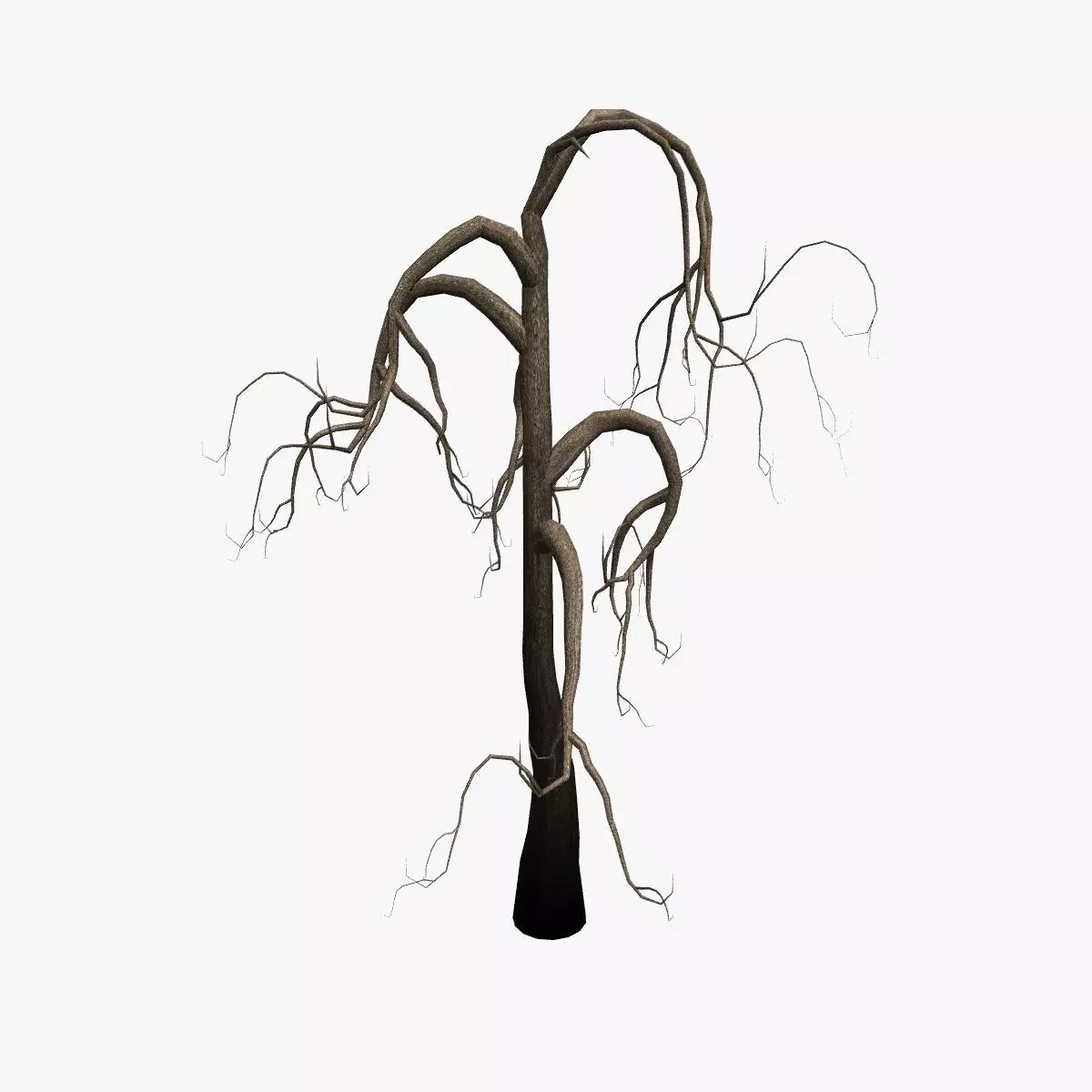 26 Spooky Trees Low-poly 3D model