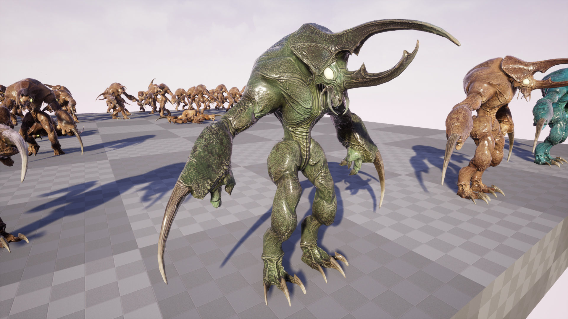 Bug Creature 3 Low-poly 3D model_22