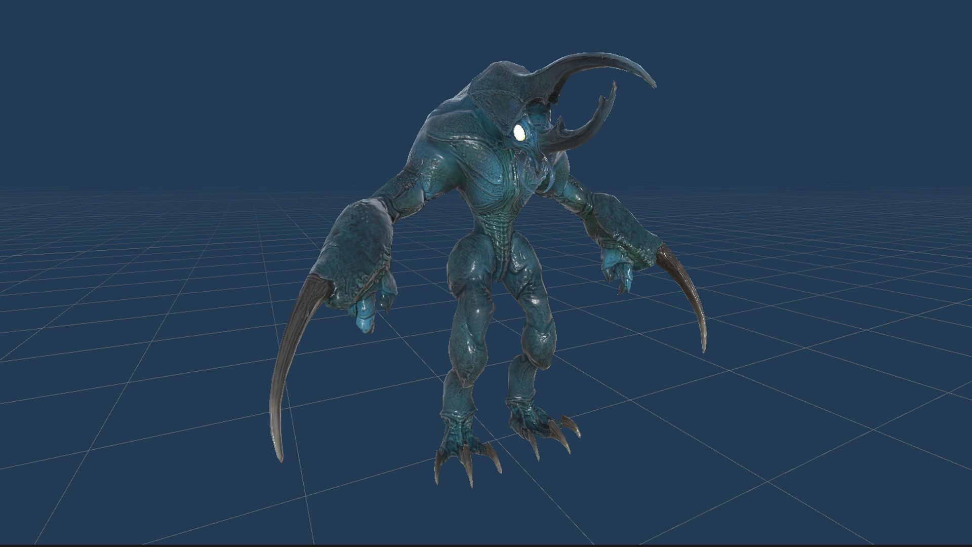 Bug Creature 3 Low-poly 3D model_28