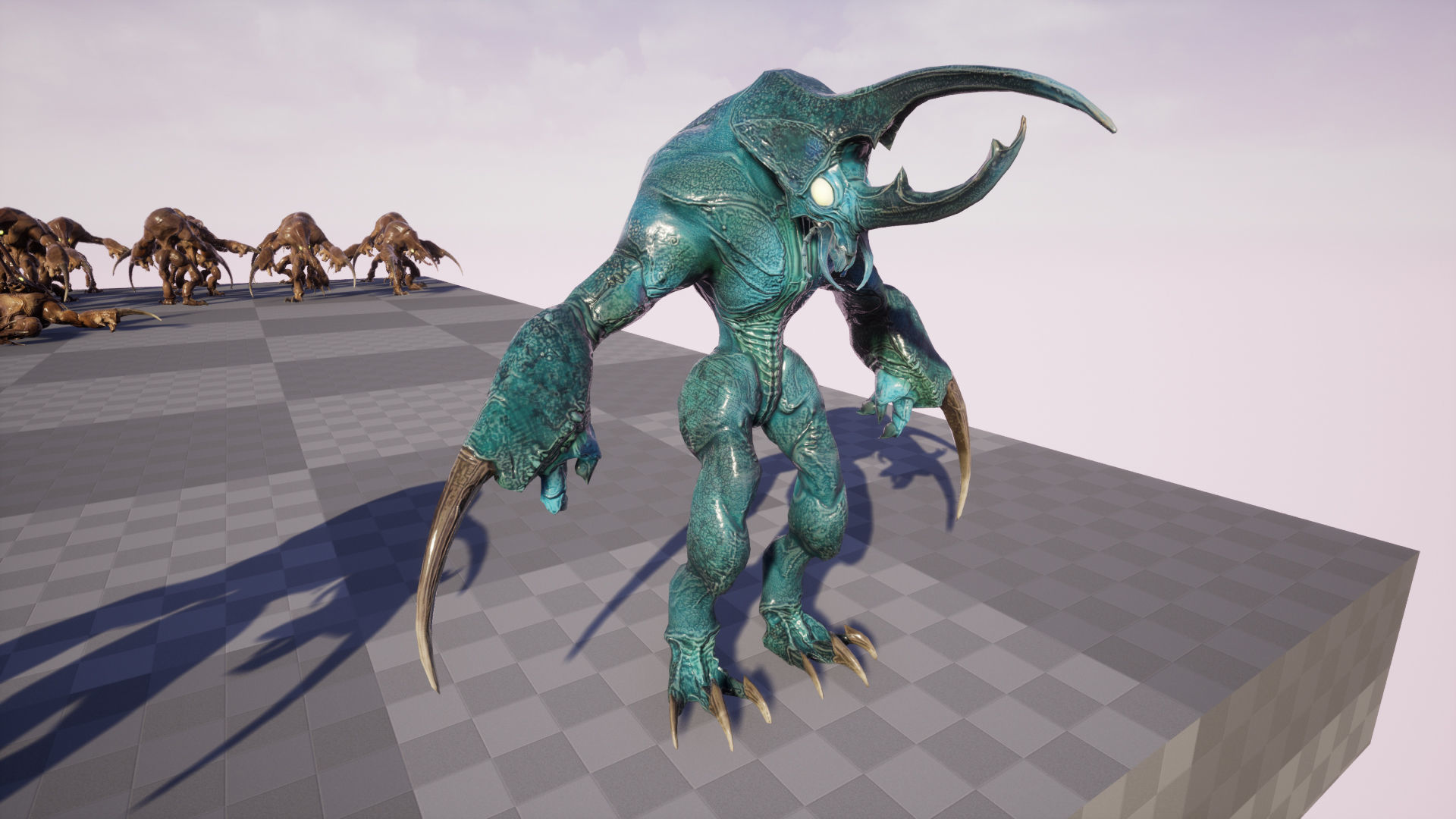 Bug Creature 3 Low-poly 3D model_23