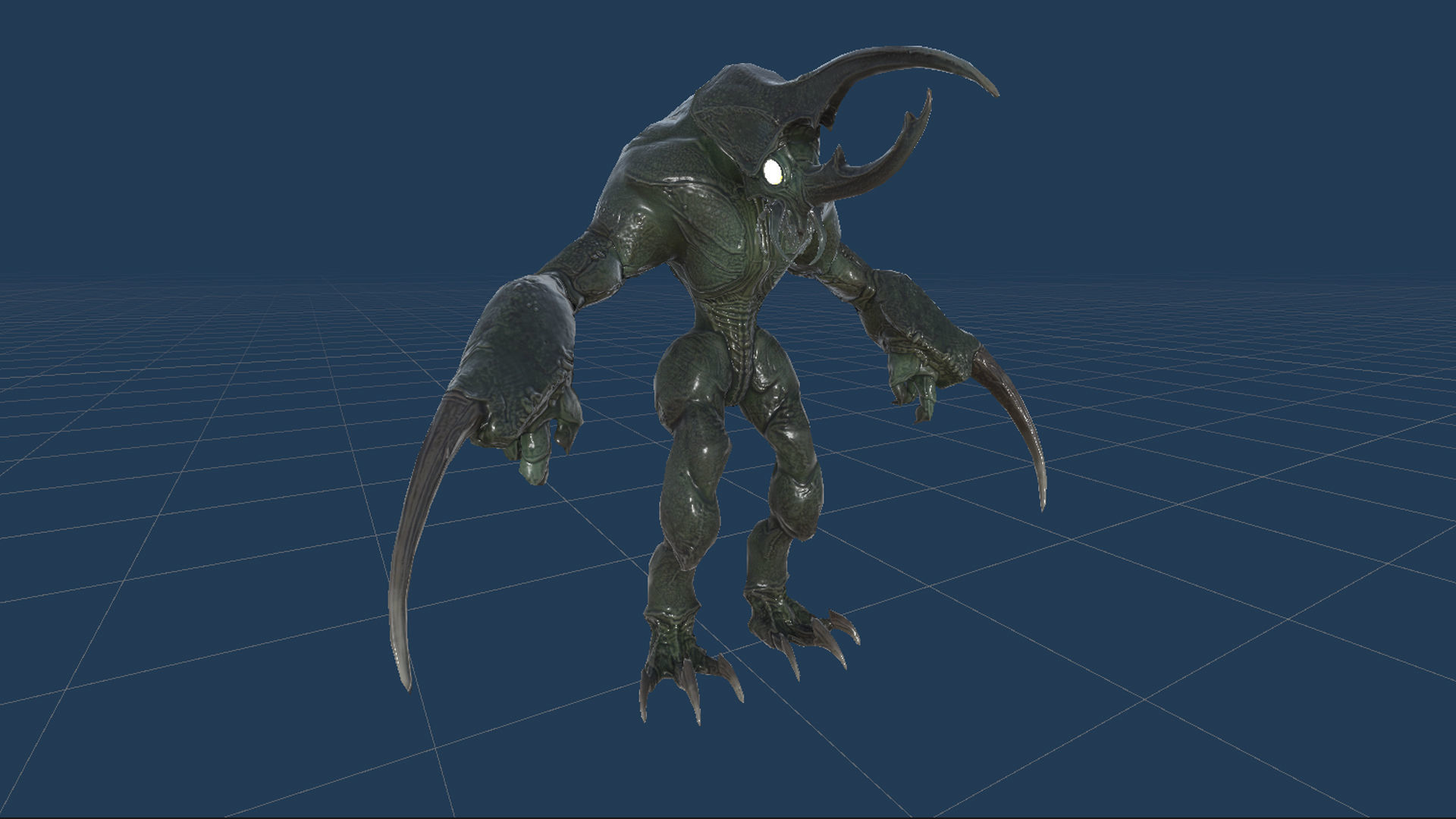 Bug Creature 3 Low-poly 3D model_27