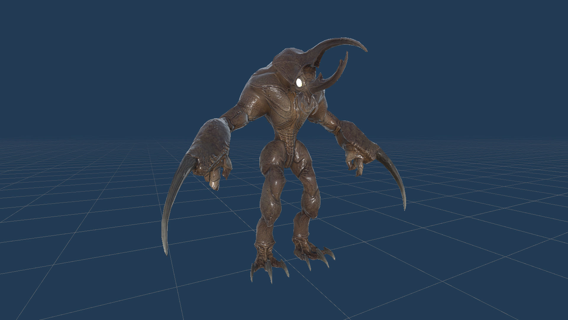 Bug Creature 3 Low-poly 3D model_26
