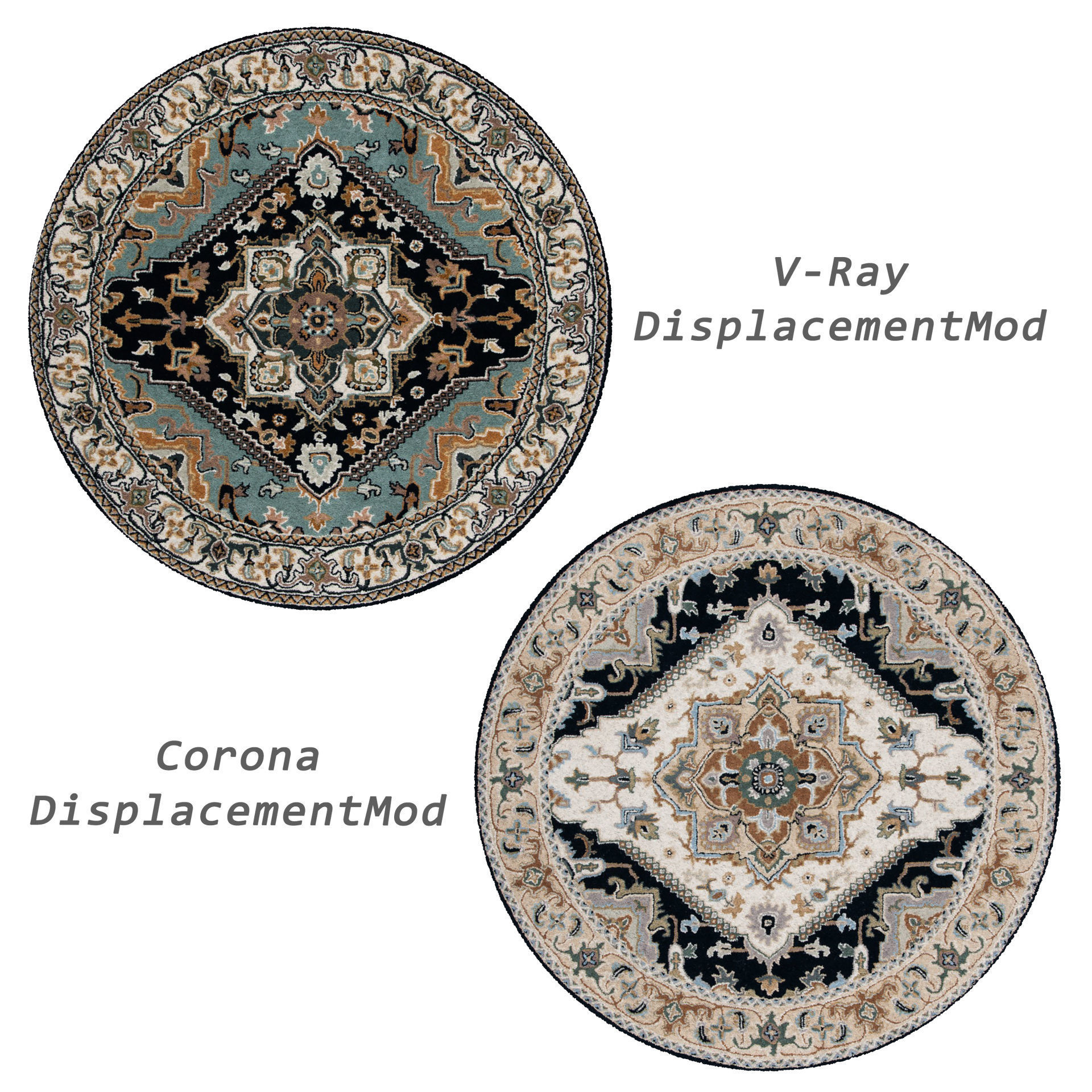 Rugs No 770 Low-poly 3D model_2